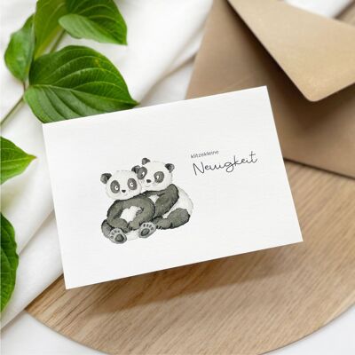 Announcement card pregnancy - news | Baby card