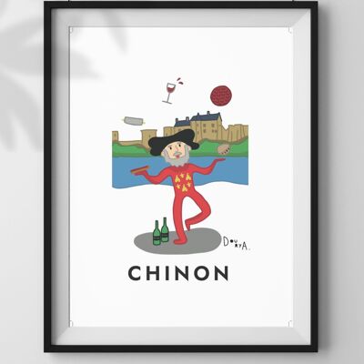 Affiche Chinon