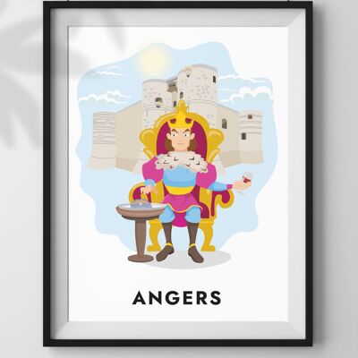 Angers-Plakat