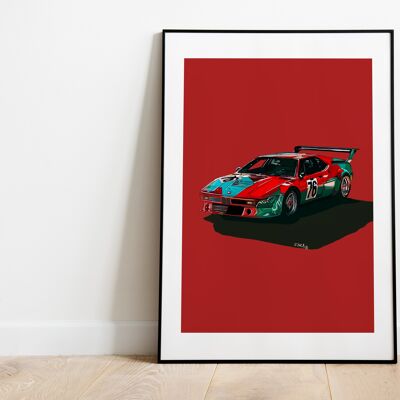 M1 Art Car Print
