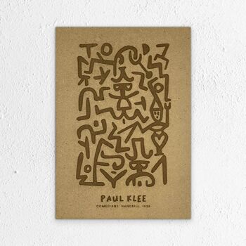 Paul Klee , Comedian's Handbill 3