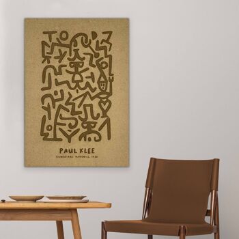 Paul Klee , Comedian's Handbill 4