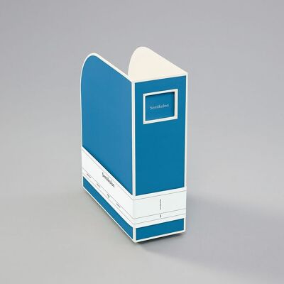 Carpeta stand-up A4, azzurro