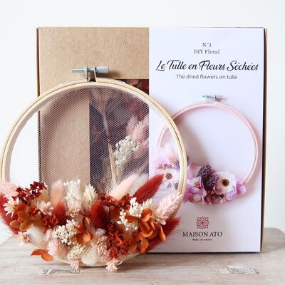 DIY Creative Box - Dried Flowers on Tulle