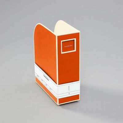 Stand-up file A4, orange