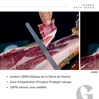 Jambon ibérique 100% artisanal « Plata Negra » - 100gr 3