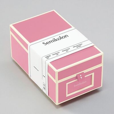 Boîte pour cartes de visite, flamant rose