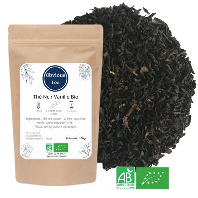 Organic Vanilla Black Tea - Loose Tea