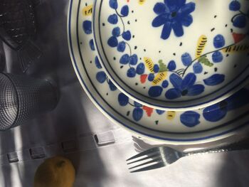 Fiori blu "Classico" Dinner Plate 28cm 5