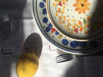 Fiori giallo "Classico" Dinner Plate 28cm 3