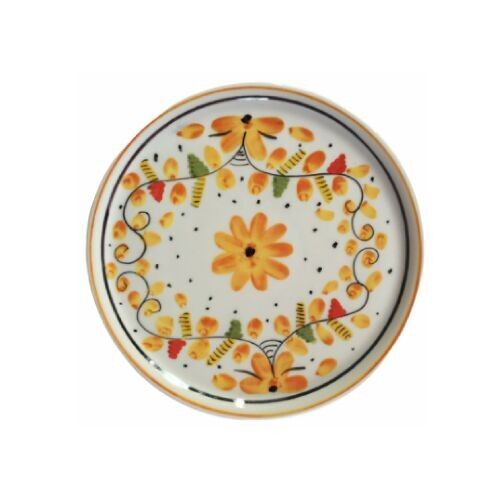 Fiori giallo Pizza Plate 33cm