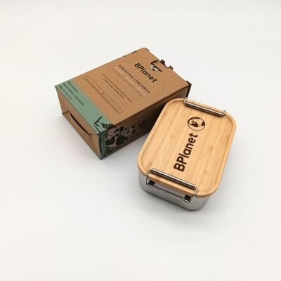 Lunchboxen aus Edelstahl und Bambus - 800 ml