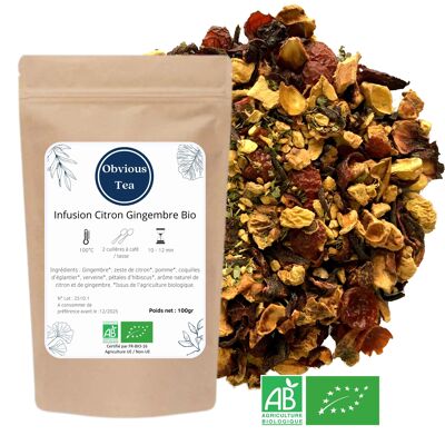 Infusión de Jengibre Limón Bio - Infusión a Granel