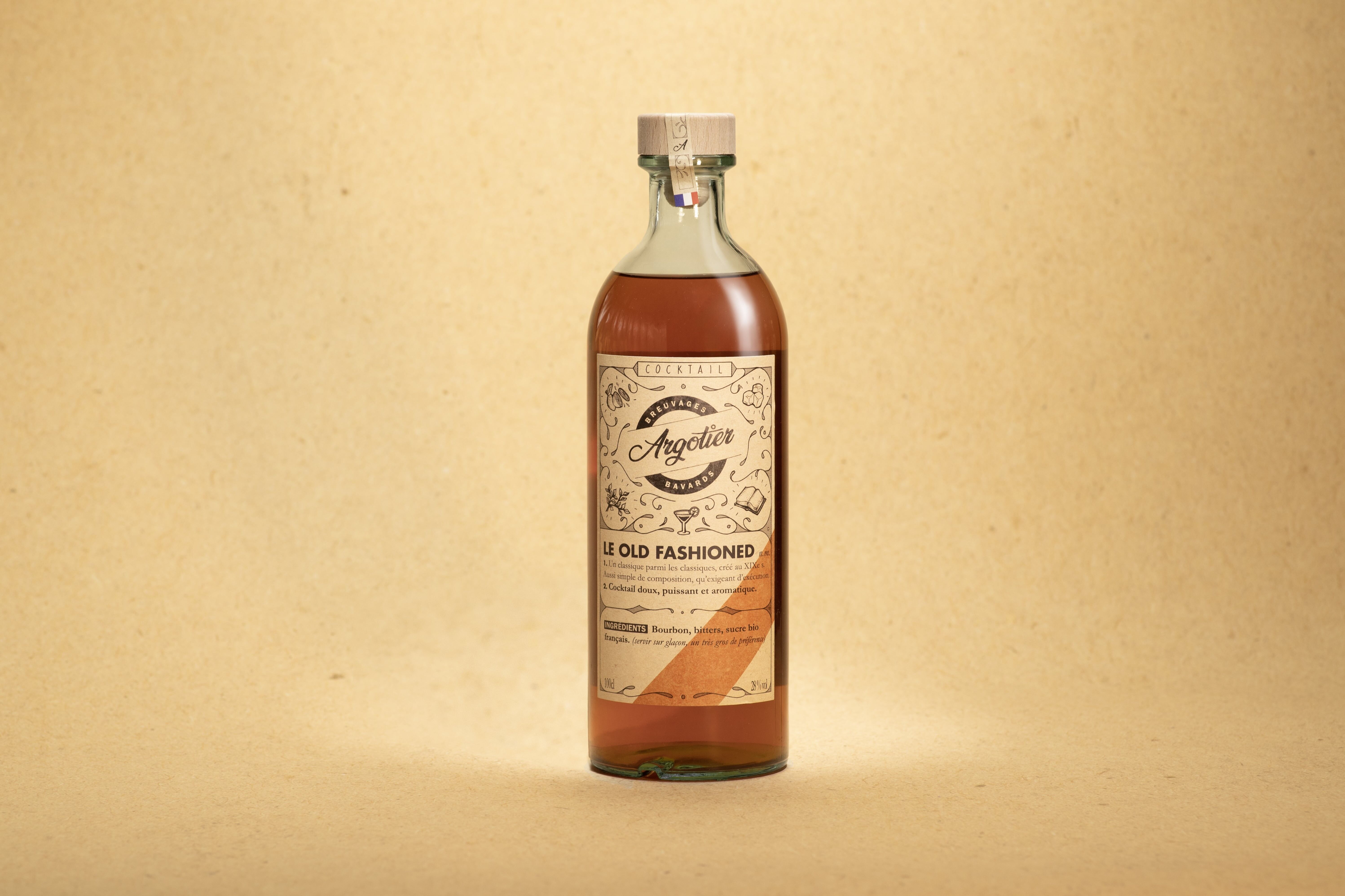 Cocktail artigianale pronto da bere (BOURBON) - OLD FASHIONED 1L