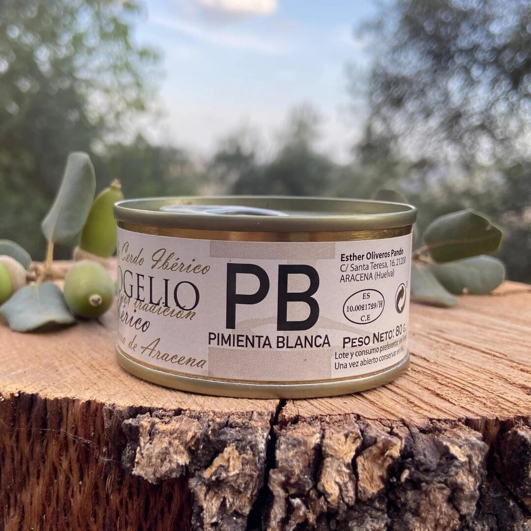 Patè di maiale iberico al pepe bianco