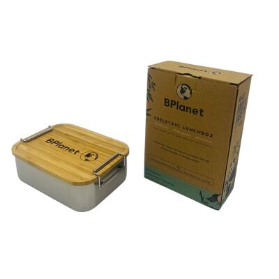 Lunchbox aus Edelstahl und Bambus - 1200 ml