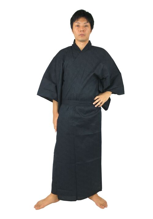 Yukata - Kimono japonais 100% coton motif Saya