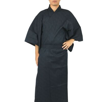 Yukata – japanischer Kimono aus 100 % Baumwolle mit Saya-Muster