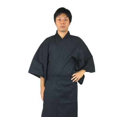 Yukata - Kimono giapponese 100% cotone con motivo Saya