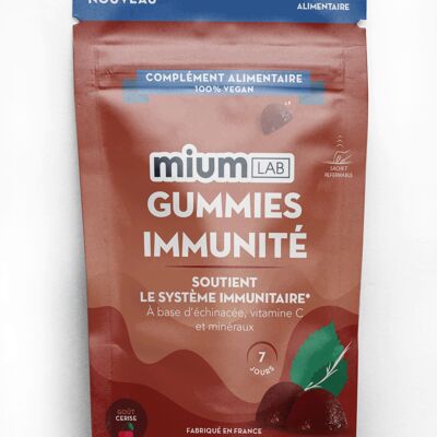 Gummies Immunité sans sucres - ZIP 7 jours