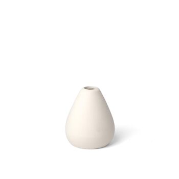 Vase en céramique blanche S (diamètre 8,5 x 7,50 cm) 1085SBLSOLIT 5