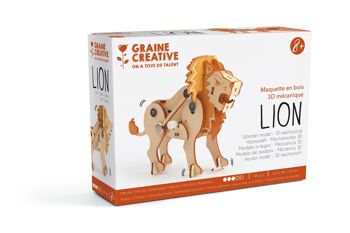 KIT MAQUETTE 3 D MECANIQUE LION 6