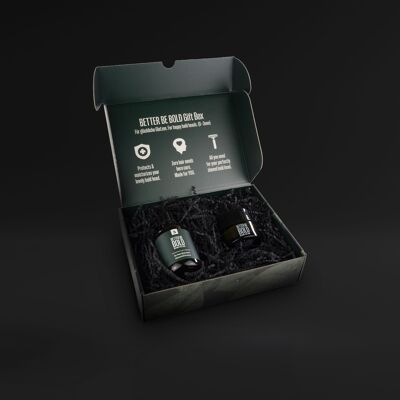 Geschenkbox für glückliche Glatzenträger "Vin Diesel" - Perfektes Geschenk für Männer zu Weihnachten (Christmas)