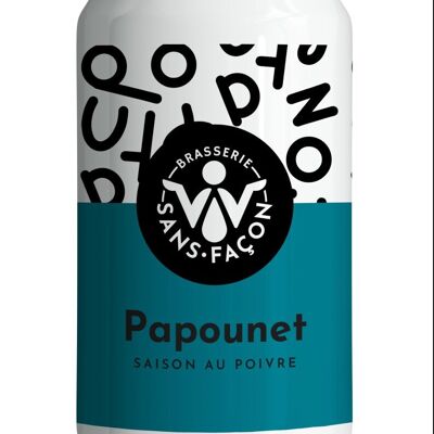 Saison Au Poivre Pale Ale Papounet Bier! 33 cl 5,8 %