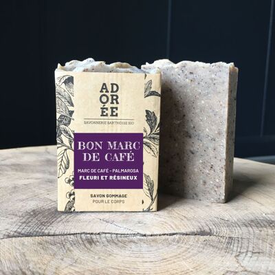 Cold process soap - BON COFFEE MARC - mention Nature&Progrès