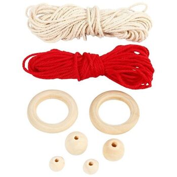 Kit DIY Macramé - Lutins de Noël - 14 cm - 2 pcs 4