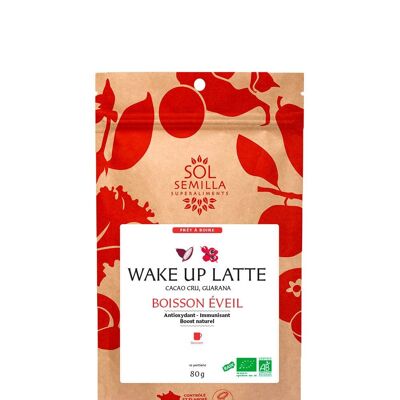 Bebida Wake Up Latte orgánica - 80g