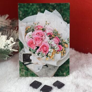 Calendrier de l'avent Bouquet de Roses 1