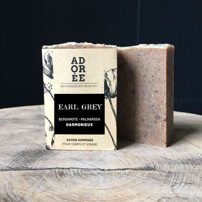 Cold process soap - EARL GRAY - mention Nature&Progrès