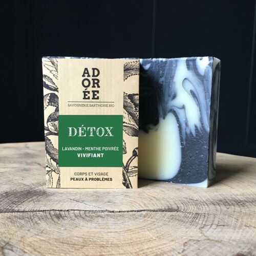 Savon à froid - DÉTOX - mention Nature&Progrès