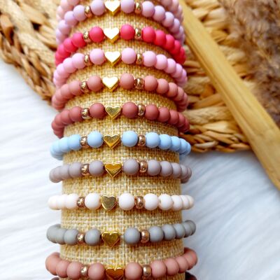 Pulsera infantil corazón