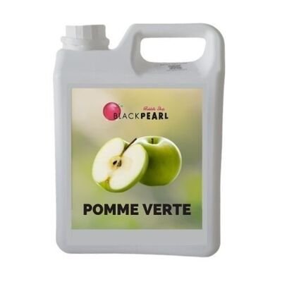 Sirope de manzana verde