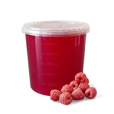 Perles de fruits Framboise pot de 3.4kg