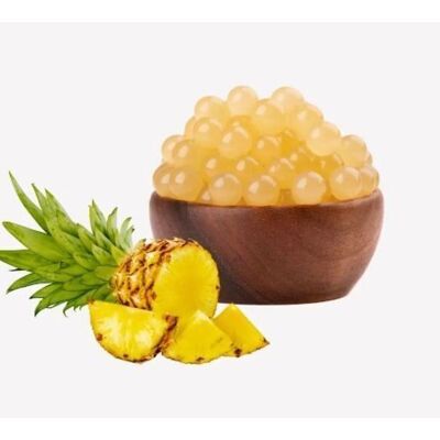 Perlas de fruta de piña bote 3,2kg