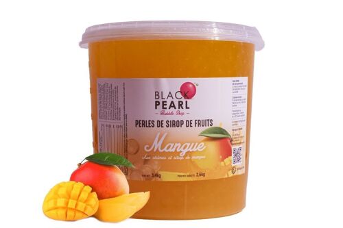 *NOSTEA - Perles de fruits saveur mangue en carton de 4 x 3.2kg