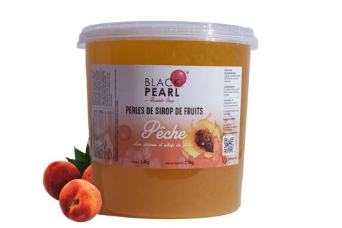 Perles de fruits Pèche pot de 3.4kg