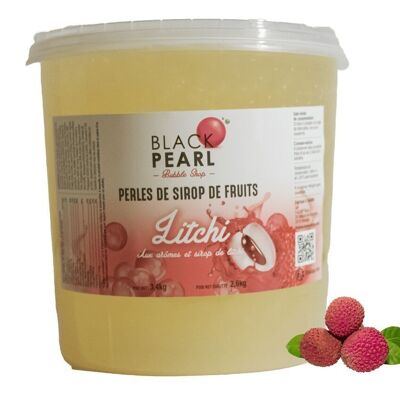 Litchi fruit pearls 3.4kg pot