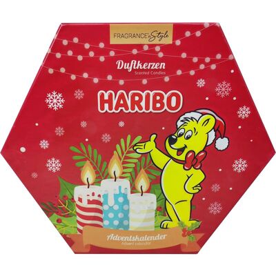 Advent calendar Haribo votives & tea lights