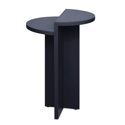 Side table in anthracite gray