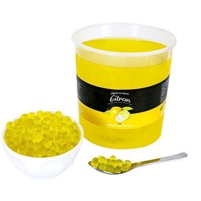 *NOSTEA - Perles de fruits saveur citron en carton de 4 x 3.2kg