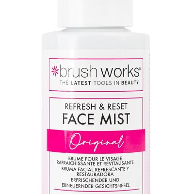 Bruma facial refrescante y restablecedora Brushworks - 100 ml