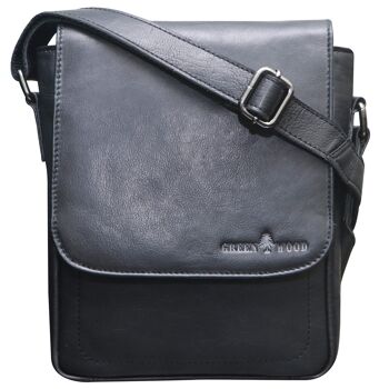 Fran Petit Sac Bandoulière Femme Sac Bandoulière Cuir Homme Rétro 33