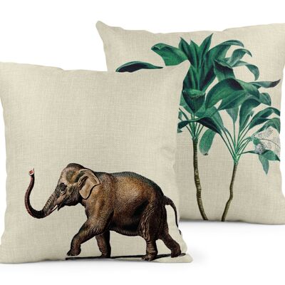 Darwin's Menagerie Hasty Elephant Cushion