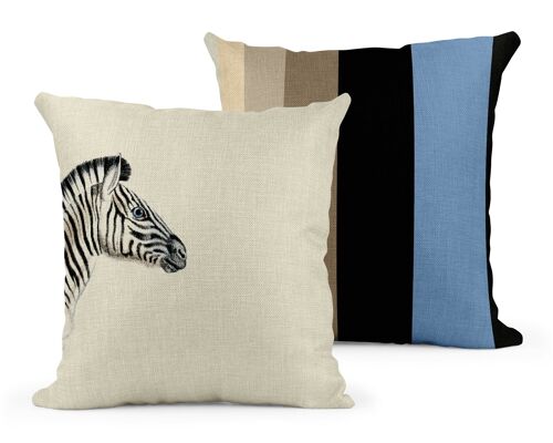 Zebra Stripe Cushion