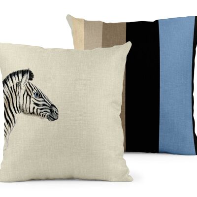 Zebra Stripe Cushion