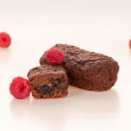 Vrac - 50 Brownies au chocolat et aux framboises